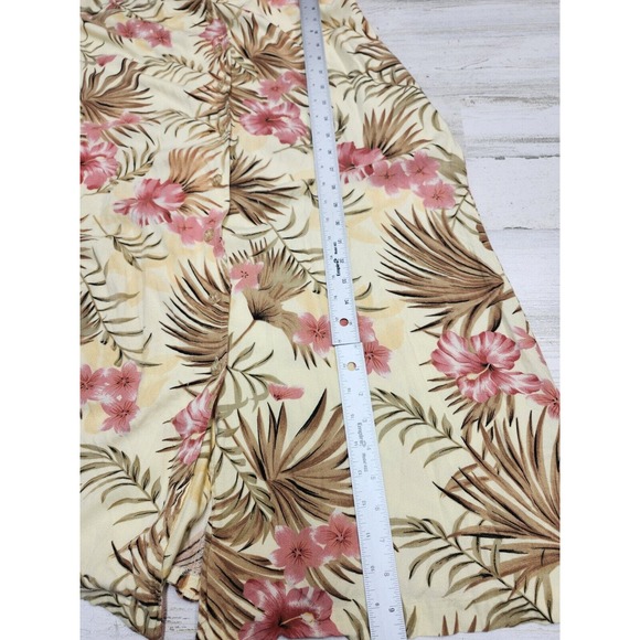 Bahama Beach Dress Women Large Multi-Color Maxi Hawaiian Tropical Coconutgirl - Picture 5 of 12